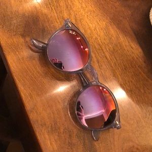 Ray Ban Purple Iridescent Sunglasses